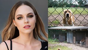 Evelina Anusauskaitė-Young ir gyvūnų daugyklos Širvintose