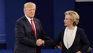 Donaldo Trumpo ir Hillary Clinton antrieji debatai