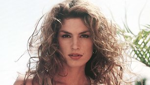 Supermodelio Cindy Crawford karjeros akimirkos