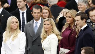 Tiffany Trump, Donaldas Trumpas jaunesnysis, Ivanka Trump ir Jaredas Kushneris