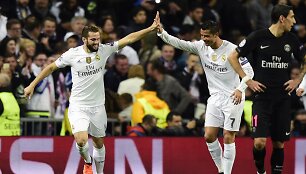 Nacho ir Cristiano Ronaldo