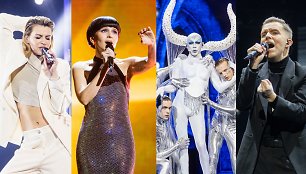 Paskutiniai „Eurovizijos“ atrankos pusfinalio dalyviai: pirmoje vietoje – Monika Liu