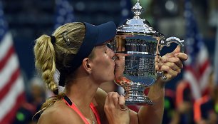 „US Open“ čempionato finalas: Angelique Kerber – Karolina Pliškova