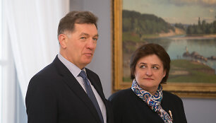 Algirdas Butkevičius ir Loreta Graužinienė