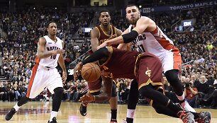 Jono Valančiūno pražanga prie&scaron; LeBroną Jamesą