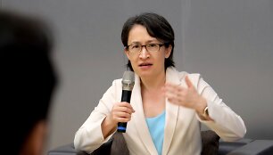 Taivano viceprezidentė Hsiao Bi-khim / Johnson Lai / AP
