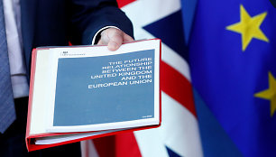 585 puslapių „Brexit“ susitarimo projektas