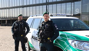 Kauno policijos patruliavimas