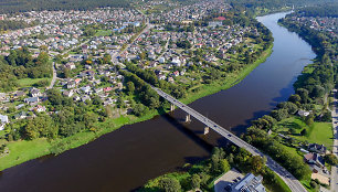 Alytaus miesto panorama