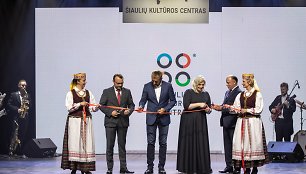 Oficialiai atidarytas Šiaulių kultūros centras