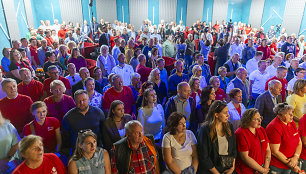 LSDP partijos konferencija Šventojoje