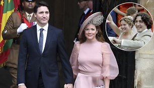 Paskutinis poros pasirodymas kartu: Justinas ir Sophie Grégoire Trudeau karaliaus Charleso III karūnacijoje Londone gegužės 6-ąją ir vestuvės 2005 m.