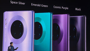 &bdquo;Huawei Mate 30&ldquo; serijos i&scaron;maniųjų telefonų pristatymas