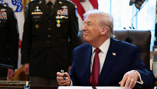 Donaldas Trumpas / Evelyn Hockstein / REUTERS
