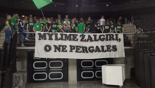 "Žalgirio" sirgaliai treniruotėje nustebino komandą