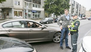 Danieliaus Bunkaus BMW ir SAAB avarija