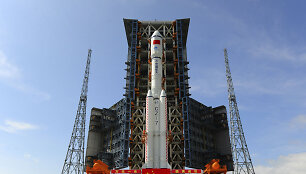 Startui paruo&scaron;ta Kinijos raketa &bdquo;Long March 7&ldquo;