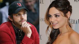 Ashtonas Kutcheris ir Mila Kunis