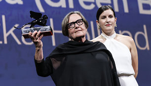 Agnieszka Holland Venecijos kino festivalyje – „Žalia siena“ buvo įvertinta specialiuoju žiuri prizu