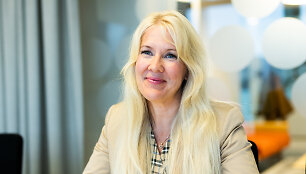 Suomijos banko &bdquo;OP Corporate bank&ldquo; vadovė Katja Keitaanniemi