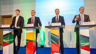 Tėvynės sąjungos-Lietuvos krik&scaron;čionių demokratų (TS-LKD) pirmininko rinkimų debatai
