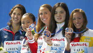 Micah Lawrence, Kanato Watanabe, Rikke Moller Pederse, Shi Jinglin, Jessica Vall