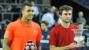 Jo-Wilfriedas Tsonga ir Gilles Simonas