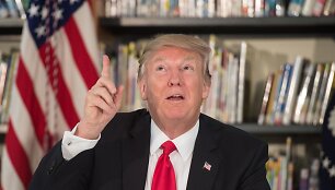 JAV prezidentas Donaldas Trumpas