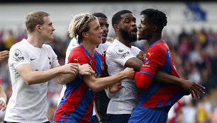 Futbolininkų susirėmimas „Crystal Palace“ ir „Tottenham“ klubų akistatoje