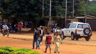 Greitosios pagalbos automobilis Šiaurės Kivu provinijoje