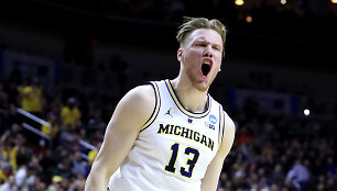 Ignas Brazdeikis NCAA atkrintamosiose varžybose.