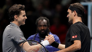 Dominicas Thiemas ir Rogeris Federeris