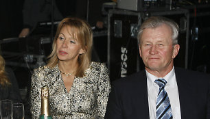 Kęstutis Glaveckas su žmona Rūta Rutkelytė 2007 m.