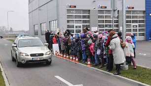 Saugaus eismo pamoka pradinukams Avižieniuose