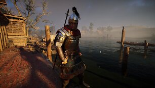&bdquo;Assassin&rsquo;s Creed Valhalla&ldquo;: kartais į mūsų žaidimą atsibasto kitų žaidėjų sukurti ir i&scaron;puo&scaron;ti kariai samdiniai.