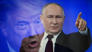 D. Trumpas ir V. Putinas / Artem Priakhin / ZUMAPRESS.com