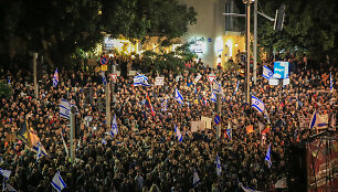 Protestas Tel Avive