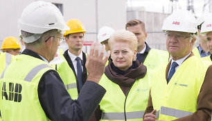 Dalia Grybauskaitė ir Švedijos karalius Carlas XVI Gustafas