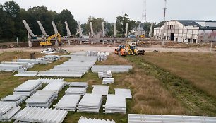 Rekonstruojamas Kauno S.Dariaus ir S.Girėno stadionas