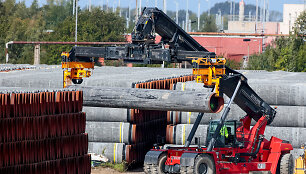 &bdquo;Nord Stream 2&ldquo; vamzdžiai Mukrano uoste
