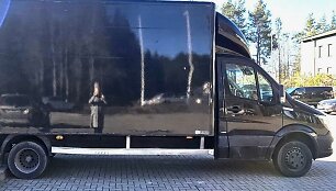 Sulaikytas automobilis automobilį &bdquo;Mercedes-Benz Sprinter&ldquo;