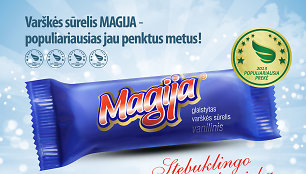 Varškės sūrelis „Magija“ — populiariausias jau penktus metus!