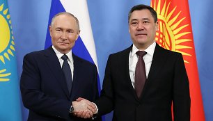 Vladimiras Putinas ir Sadyras Džaparovas