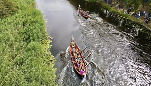 Šventosios upėje varžysis „Vikingų“ laivai