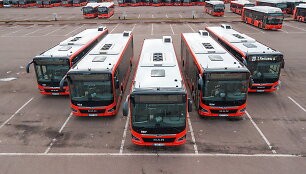 Kauno vie&scaron;ajame transporte diegiama patogesnė bilietų sistema