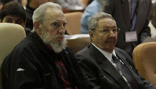 Fidelis ir Raulis Castro
