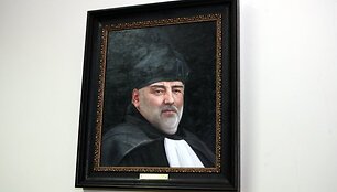 VU Istorijos fakulteto istorikų sugrįžtuvėse &bdquo;Historiada 2009&rdquo; atidarymo metu, VU Istorijos fakulteto M. Dauk&scaron;os kiemelyje, atidengta susimąsčiusio karžygio &ndash; &bdquo;Senolio&ldquo; skulptūra. Visų kartų apsolventai padovanojo fakultetui naują &bdquo;Simbolį&ldquo;  Prof. dr. Alfredo Bumblausko paveikslą.