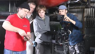 Filmavimo aik&scaron;telėje 