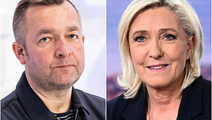 Ramūnas Vilpišauskas ir Marine Le Pen