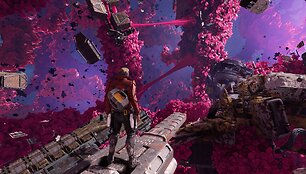 Norite pakeliauti kosmoso platybėse, bet nerandate kelionių organizatoriaus? &Scaron;tai jums bilietas žaidimo &bdquo;Marvel&lsquo;s Guardians of the Galaxy&ldquo; pavidalu!